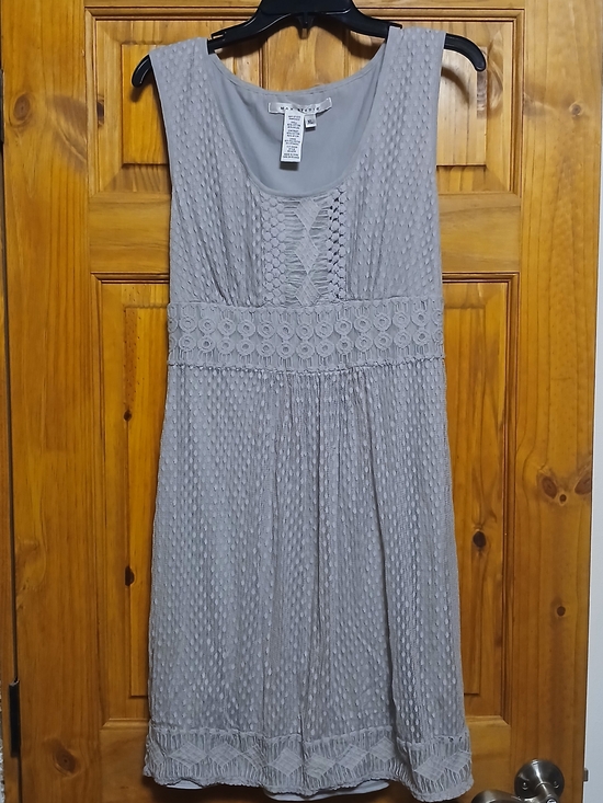 Max Studio Dresses & Skirts - Max Studio Gray Sleeveless Knee-Length Dress